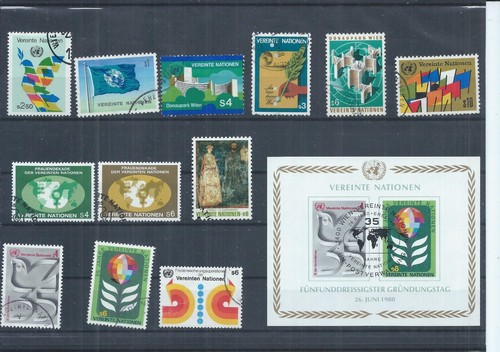United nations stamps 1979 - nations,