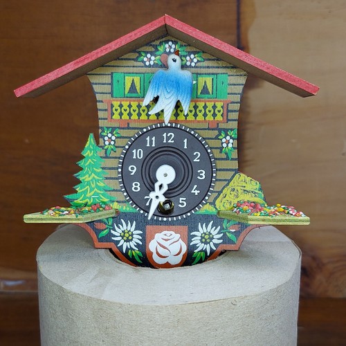Trenkle black forest clock - forest,