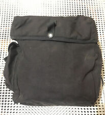 British Army Black Gas Mask Bag Camera Haversack S10 Respirator FM12 MetalDector