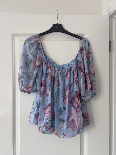 Gorgeous floral puff sleeve - gorgeous,