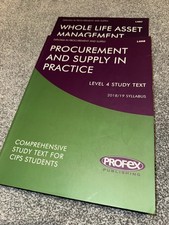 Profex Textbook for CIPS Level
