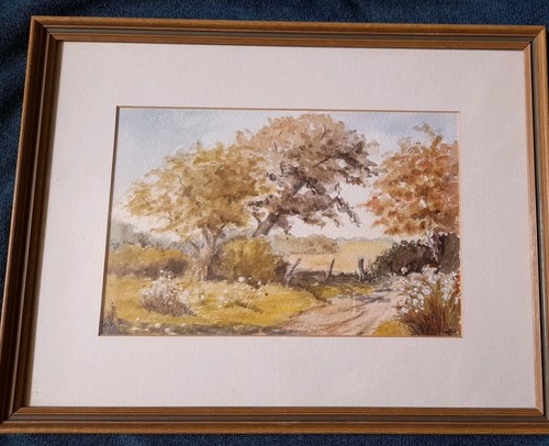 Original watercolour shalfleet - original,