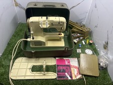 Vintage Bernina Record 730 Sewing Machine FULLY WORKING + PEDAL *SLIGHT DAMAGE*