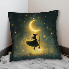 Witch Moon Cushion Cover