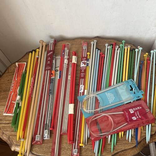 Vintage modern knitting needle - knitting,
