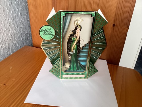 Handmade birthday card art - handmade,