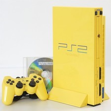 PS2 European Automobile Color Collection Light Yellow Console Tested system 131