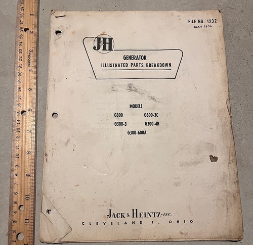 Jack heintz generator - &,