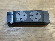 Electrak 2 Gang Rotatable Socket Module Standard Earth IAB502R Intersoc-R