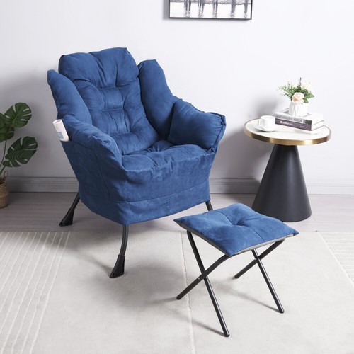 Fabric lazy chair - lazy,