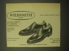 1965 Wildsmith & Co. Shoes