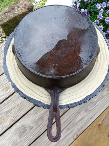 Wagner ware cast iron skillet - ware,