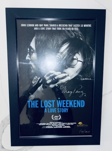 John lennon may pang signed - lennon,,