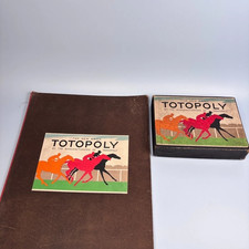 VINTAGE TOTOPOLY GAME 1930'S /
