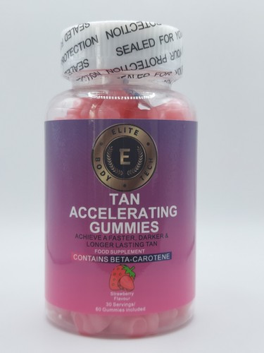 Sunbed tanning gummies - tanning, uv