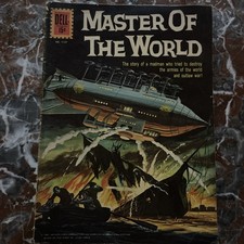 FOUR COLOR #1157 VF- (7.5) DELL COMICS MASTER OF THE WORLD JULY 1961