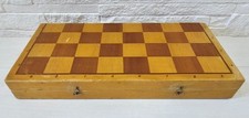 Soviet Vintage Wooden Chess