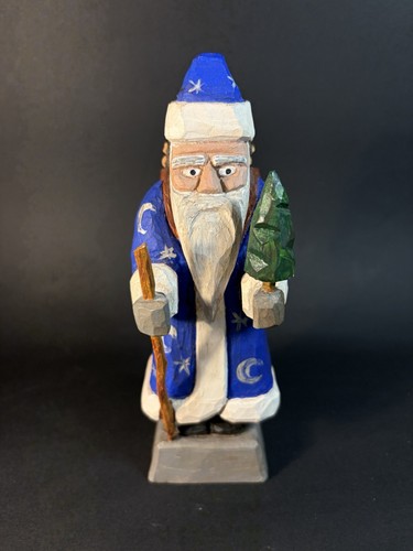 Folk art santa - folk, with