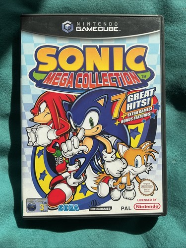 Sonic mega collection nintendo - sonic,