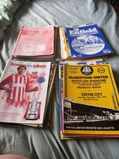 Non-League In F.a Cup Football Programmes,  Bundles Of 11 Programmes