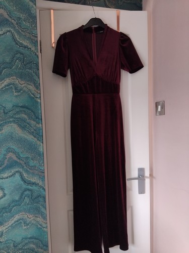Velvet jumpsuit women - jumpsuit, size