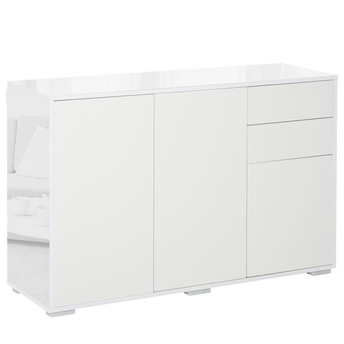 Homcom high gloss - gloss, frame