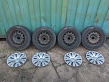 CITROEN BERLINGO B9 MK2 SET OF 4 15" STEEL WHEELS WITH TYRES