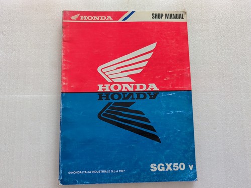 Honda shop manual for sgx - manual,