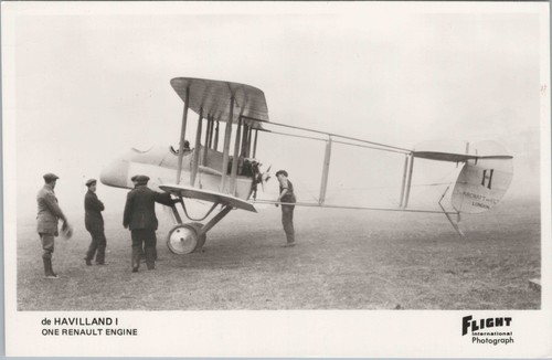 Havilland real photo - de,