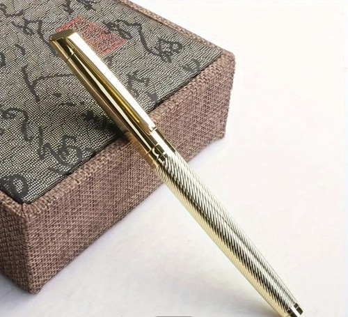 Gold pen 1pc full - gold, golden