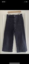 Anthropologie Pilcro black wide leg jeans. Size 31 waist. Excellent condition.