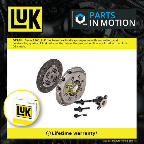 Clutch kit 3pc - kit,
