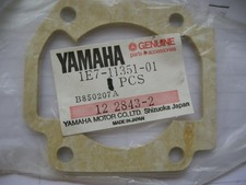 Genuine OE Yamaha RD125DX ('76-'81) Cylinder Base Gasket.  P.No. 1E7-11351-00