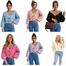 Womens Knitted Cropped