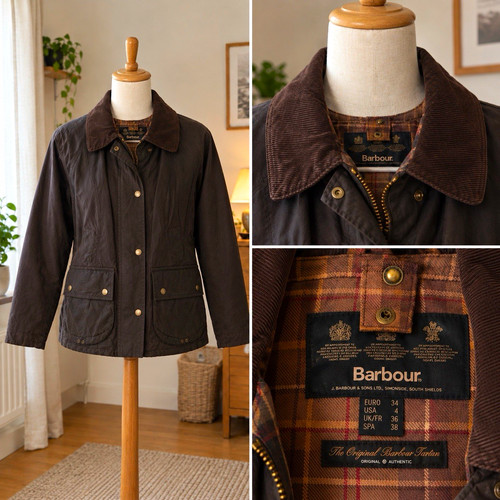 Barbour women brown - women’s, waxed