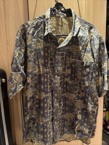 Thai silk short sleeve shirt - short,