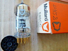 Mullard e88cc 6dj8 gold pins - mullard,