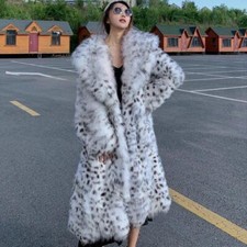 Fox Like Fur Coat Women's