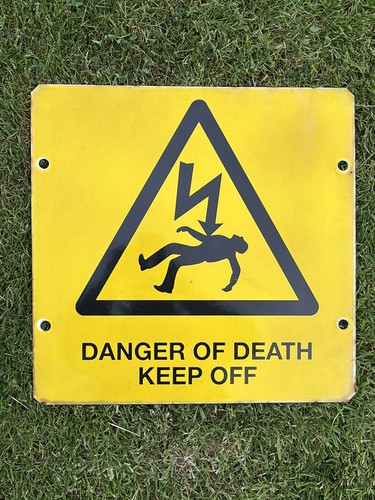 Vintage enamel sign flat - sign,