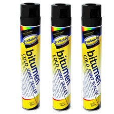 Prosolve Bitumen Cold Joint Seal Spray Tarmac Roof Gutter Repair Pot Hole
