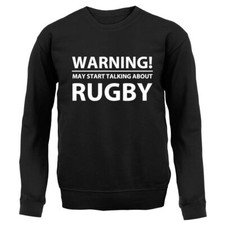 Warning talk rugby - warning, adult
