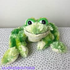 7" Webkinz tie dye frog soft toy plushie 2000s