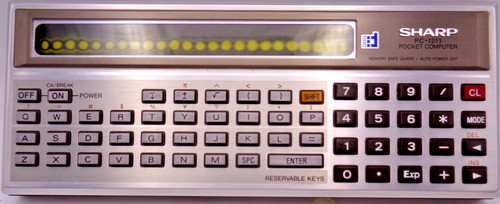 Sharp pocket computer - sharp,