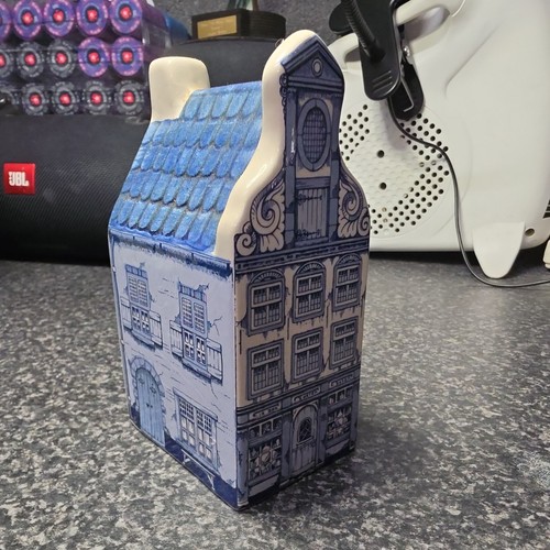 Delft blue white - blue, hand