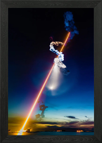 Laser shot earth framed - shot,