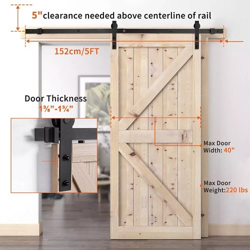 6ft sliding - sliding, wood