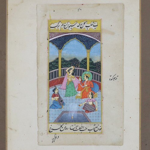 Indian miniature gouache - indian,
