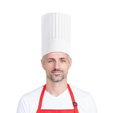 White Disposable Paper Chef