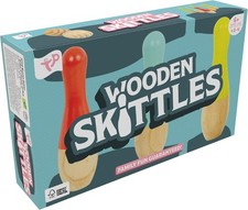Wooden skittles garden - wooden, game