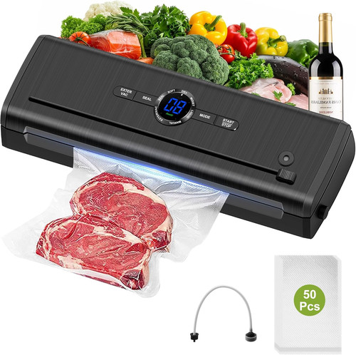 Vacuum sealer machine compact - sealer, machine,